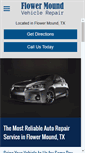 Mobile Screenshot of flowermoundvehiclerepairtx.com